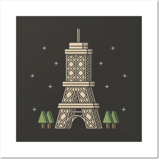 Paris - Eiffel Tower Posters and Art